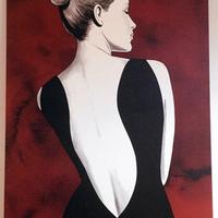 Quadro Eva Kant collezione Diabolik in edizione li