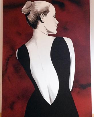 Quadro Eva Kant collezione Diabolik in edizione li