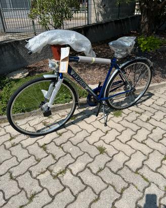 City Bike King Brera 28 blu e verde 6v