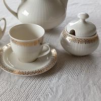 doppio servizio caffe' + the' 6 + 6 con accessori