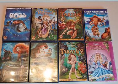 8 DVD Cartoni Walt Disney 