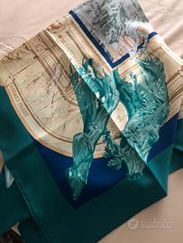 Hermes foulard carrè "La Fontaine de Bartholdi",