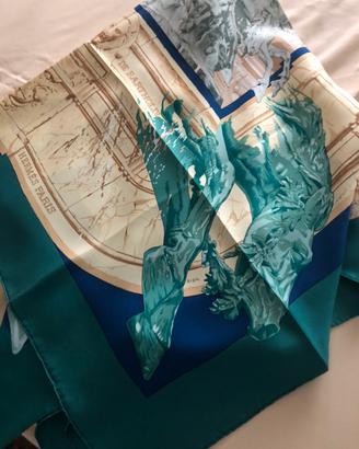 Hermes foulard carrè "La Fontaine de Bartholdi",