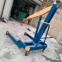 gru idraulica 2000kg può sollevare x auto 