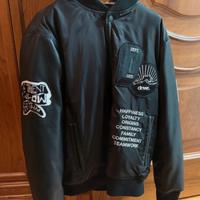 Bomber Zara con cappuccio grigio, taglia M