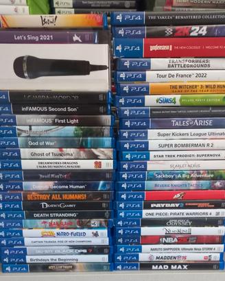 PlayStation 4 - PS4 - giochi originali
