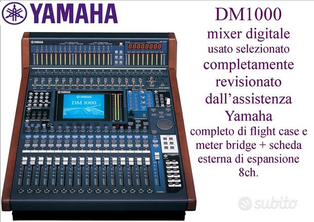 Mixer digitale Yamaha DM1000 usato selezionato