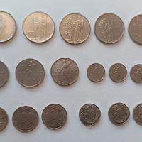 Lotto 18 Monete Lire (50 e 100) – Include Vaticano