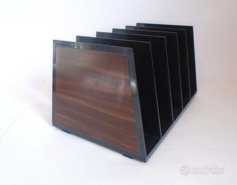 Porta dischi vinile anni 70' EVCO