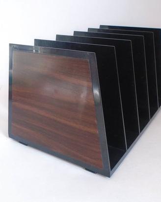Porta dischi vinile anni 70' EVCO