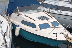 Barca con motore Johnson 70 CV anni 90