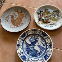 Set 3 piatti da collezione