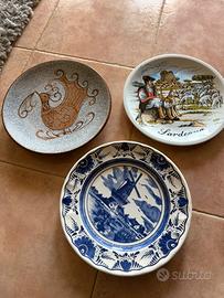 Set 3 piatti da collezione