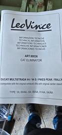 decatalizzatore per ducati multistrada v4s Leovinc