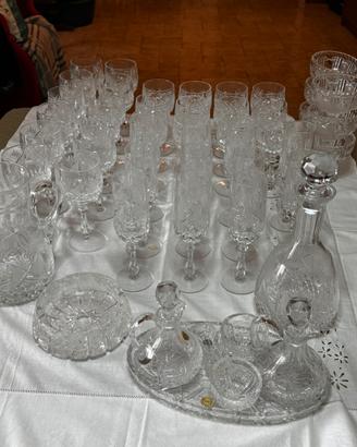 Servizio completo cristallo di Bohemia