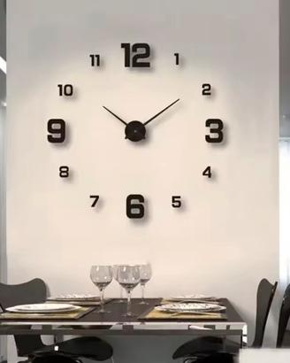 orologio da parete moderno design adesivo