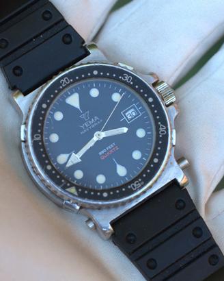 Orologio Yema Navygraf skin diver 300m acciaio 