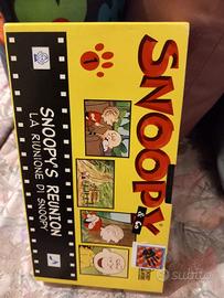VHS Snoopy's reunion la riunione di snoopy