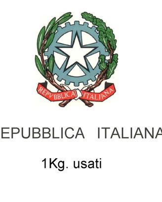 Repubblica Italiana - 1 Kg. francobolli usati