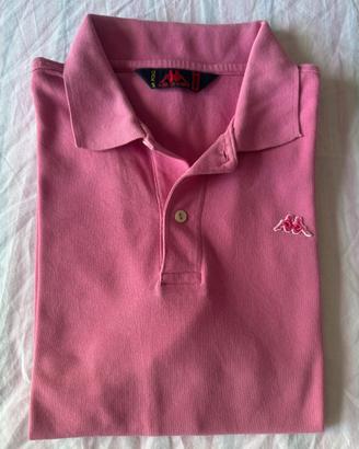 Robe di Kappa polo uomo rosa tg M