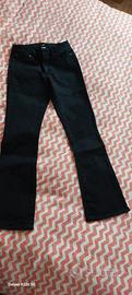 jeans neri a zampa
