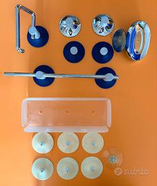 Accessori per bagno: pomoli, portasapone/rotolo