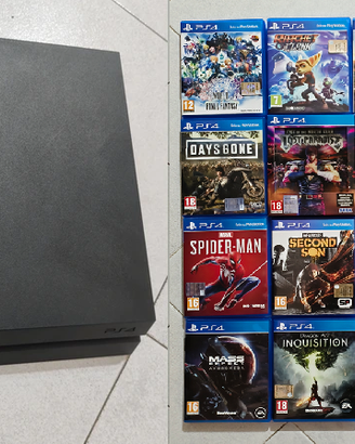 Ps4 500Gb+ 16 giochi