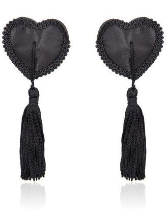 Copri capezzoli Heart black