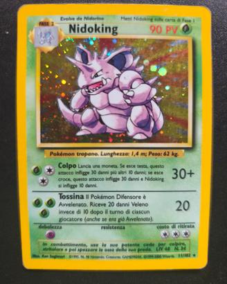 Nidoking 11/102 Set Base Holo Italiano