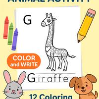 libro per bambini - impara l'inglese colorando 