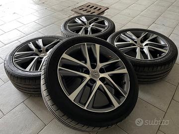 Cerchi 17" Lexus/Toyota con gomme estive e sensori