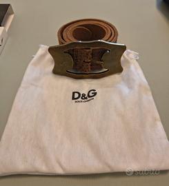 Cintura vintage Dolce & Gabbana stile western D&G