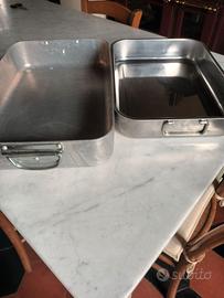 teglia da forno acciaio e alluminio