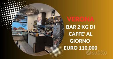 Bar giornaliero circa 2 kg caffè 18R