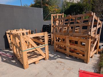 Pallet cassa in legno per imballaggio