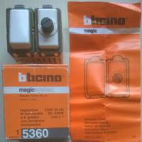 bticino magic art. 5360 regolatore con deviatore