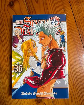 The Seven Deadly Sins 36 manga Eng