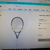 Racchetta Babolat da tennis