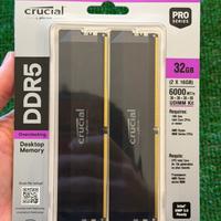 Ram Crucial Pro DDR5 (2x16GB) 6000MHz CL36