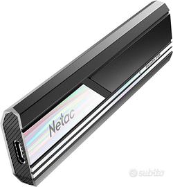 Netac ZX10 Extreme 2TB SSD NVMe Portatile, USB-C,