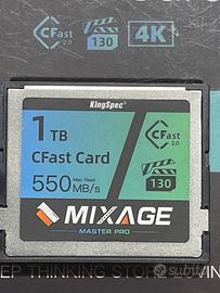 CFast card 1TB nuovi