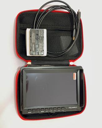 FEELWORLD FW759 monitor 7 pollici + kit
