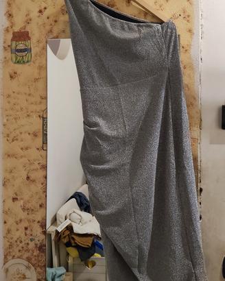 vestito lungo brillantinata 