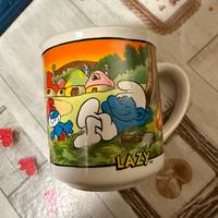 Tazza puffi da collezione