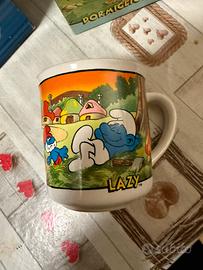 Tazza puffi da collezione