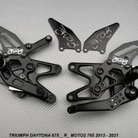 Pedane arretrate TRIUMPH DAYTONA 675 / R 2013 2021