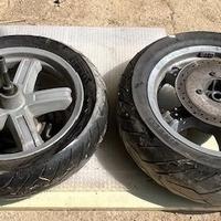 Pirelli Diablo Rosso 120/80-14 e 150/70-14