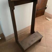 Inginocchiatoio antico legno
