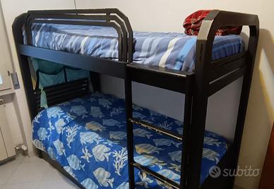 LETTO A CASTELLO ROBUSTISSIMO IN FERRO