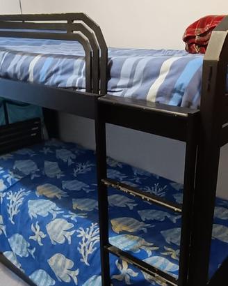 LETTO A CASTELLO ROBUSTISSIMO IN FERRO